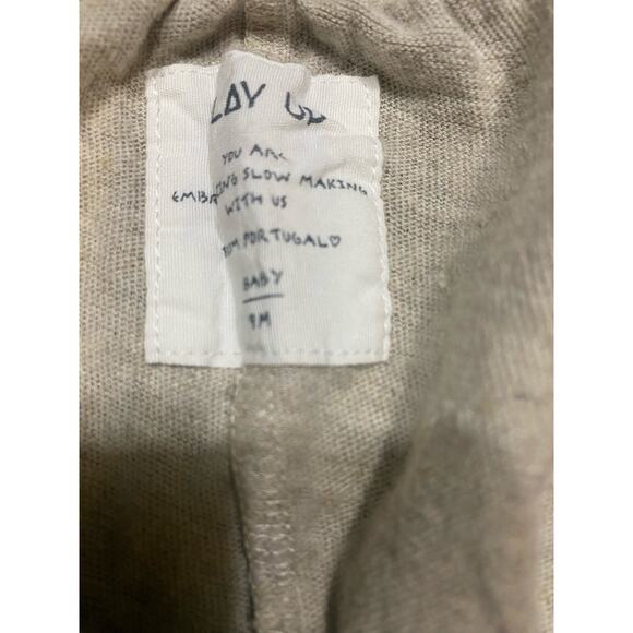 Organic cotton jumpsuit with elastic cuffs | Organic Care Size 9M - Picture 4 of 4